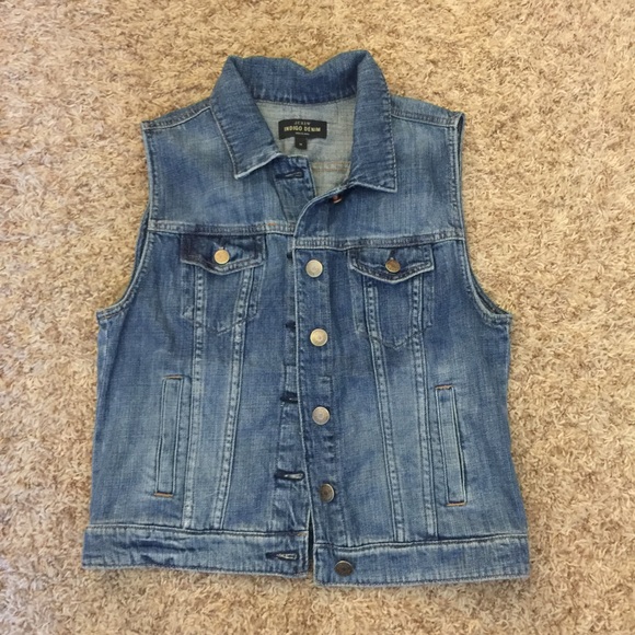J. Crew denim vest NWOT