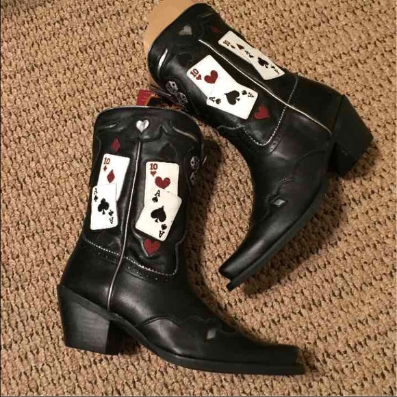 NEW Lady Luck Cowboy Boots
