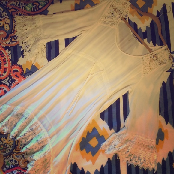 Free people monoreno white dress