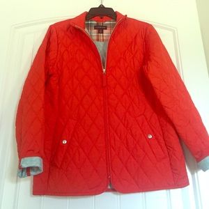 Lands End Quilted Coat
