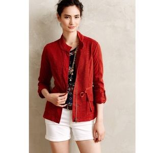 Flash sale!! Anthropologie cinched knit jacket