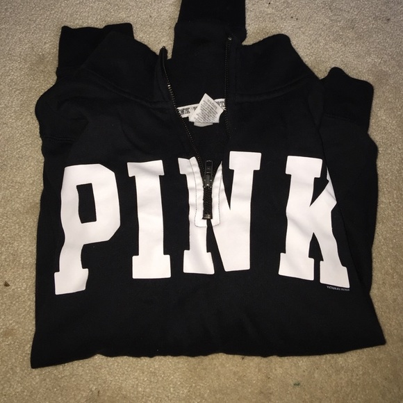 Victoria secret pink quarter zip!