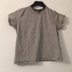 Cropped Brandy Melville striped top