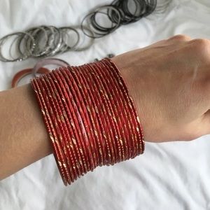 Stackable Bundle of bling, bracelets and bangles