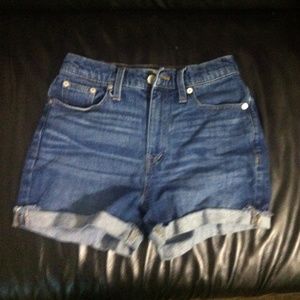 High waisted shorts