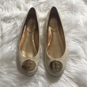 Coach Judyann 6.5 Q429 patent leather flats