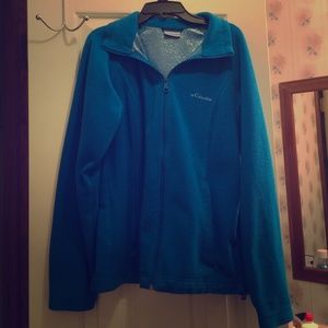 Blue Columbia Fleece Jacket