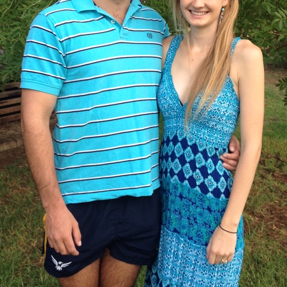 Blue Maxi Dress