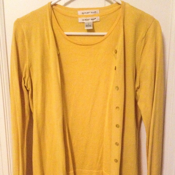 August Silk Sweater Set