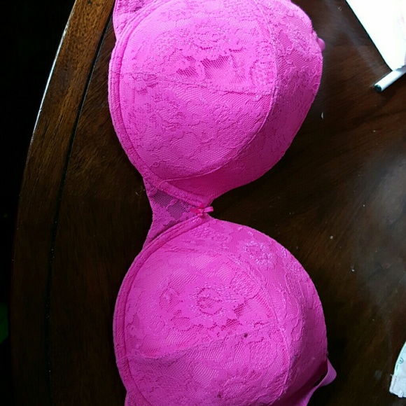 Super cute and fun pink bra