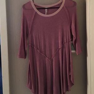 Free people pink top