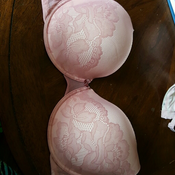 Super cute lace pink bra