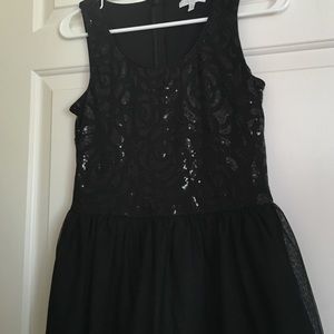 black formal dress