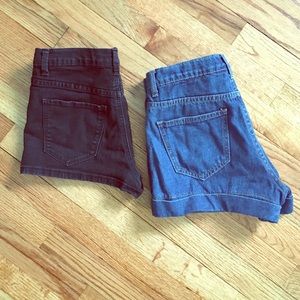 High waisted Shorts Bundle