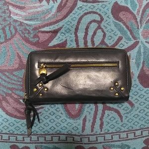 Lucky Brand Black Leather Wallet
