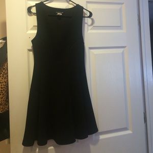 Mini black dress
