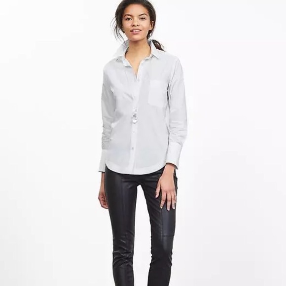White Never Worn Button Down Blouse - image 2