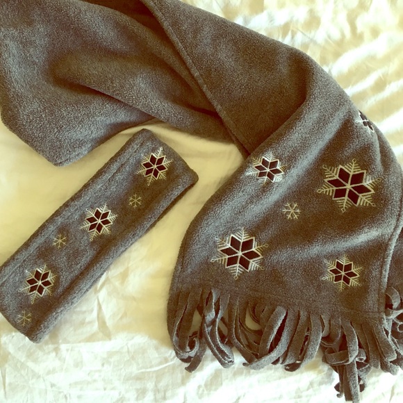 Scarf & Headband Fleece Set