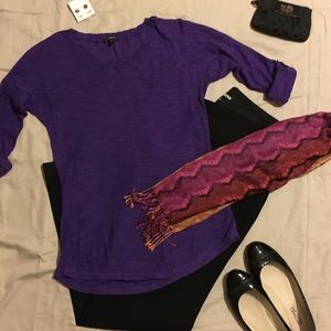SALE! Express Purple Lightweight Sweater