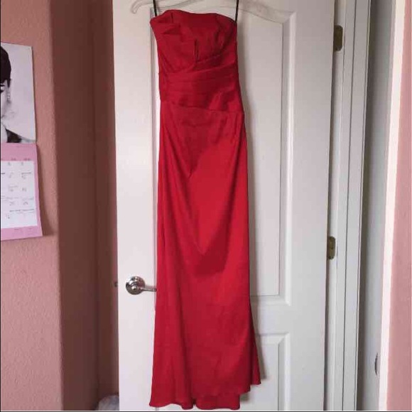 Red prom dress
