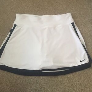 White Nike Tennis Skirt