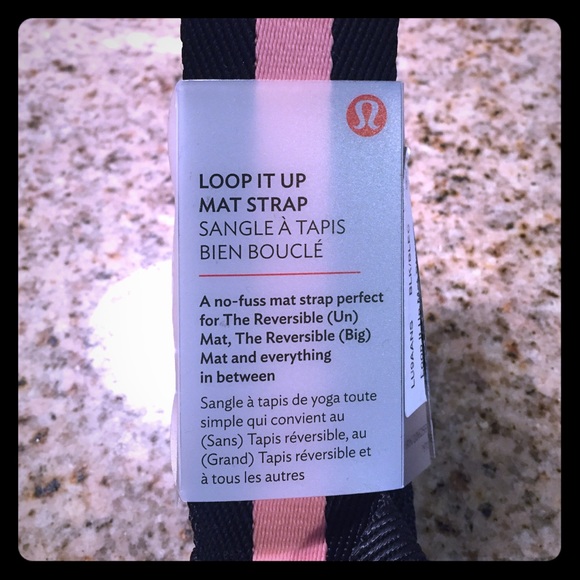 Brand new lululemon yoga mat strap!