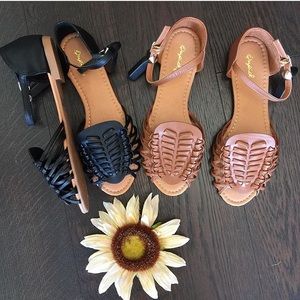 Black sandals