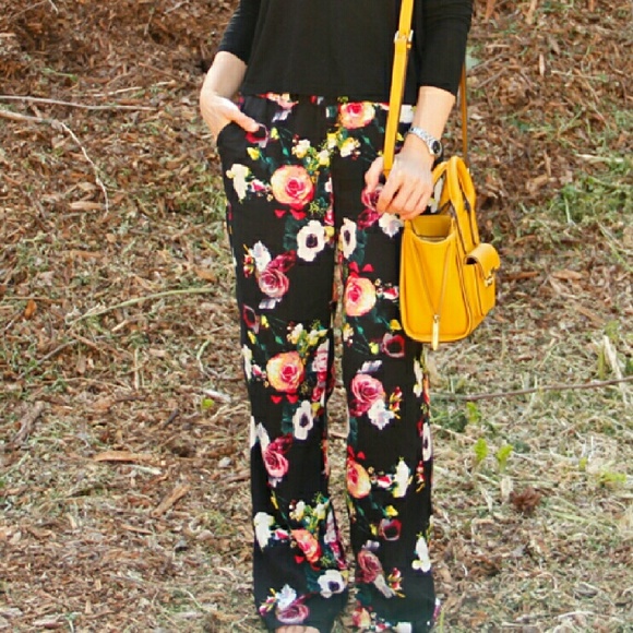 Floral pants