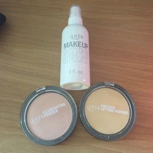 Ulta powders and spray