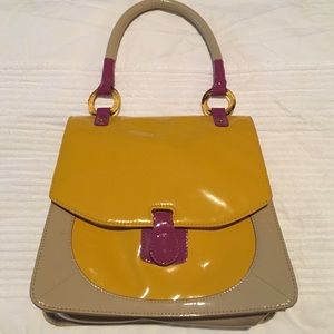 Hobo yellow and purple purse