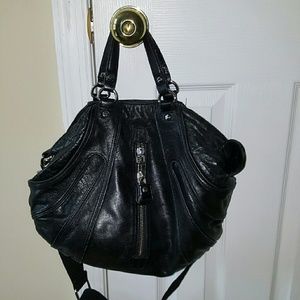 Leather hobo bags