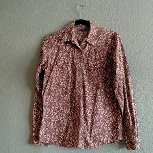 CRUEL GIRL WESTERN long sleeve shirt