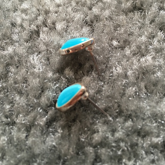 Turquoise Earrings - Picture 2 of 2