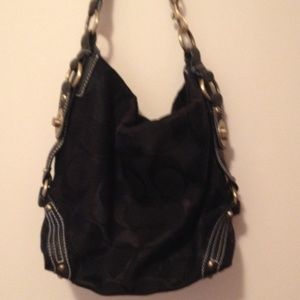 Coach hobo cloth pocketbook