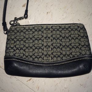 Authentic coach wristlet