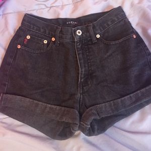 High waisted guess shorts