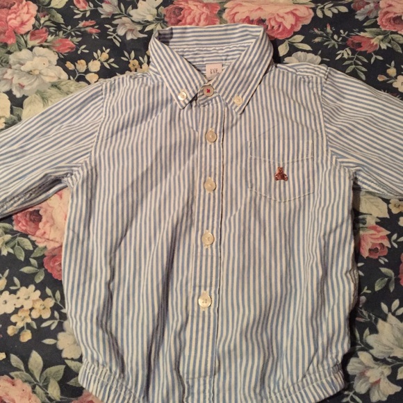 Gap long sleeve shirt 18-24 months