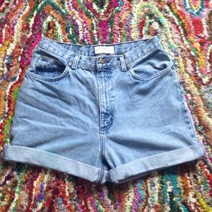 High waisted shorts