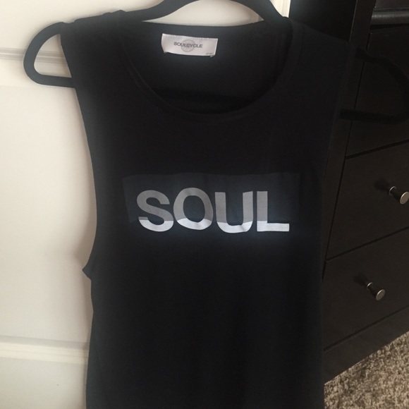 Soul Cycle Muscle Tank Black
