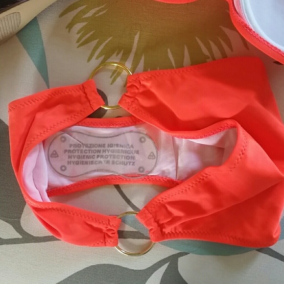 👙🎉HP 4/27 Best in Swim🎉👙NWOT Orange Bikini - Picture 2 of 4
