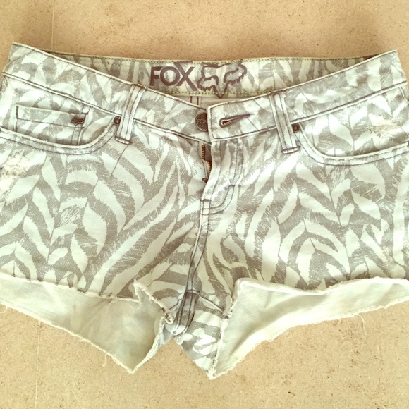 Fox jean shorts