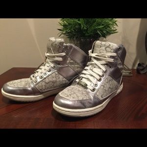 Silver Coach Hightops