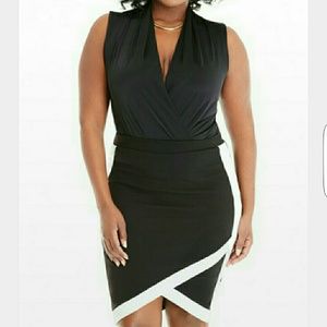 Plus Size Venecia Wrap Front Bodysuit