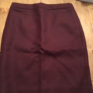 J Crew wool pencil skirt