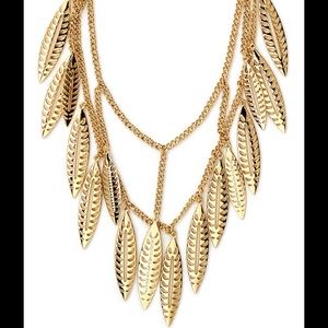 Rebecca Minkoff leaf necklace