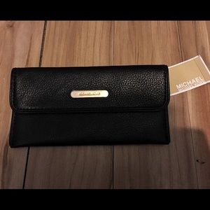 Michael Kors Black Leather Wallet