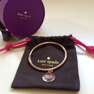 Kate Spade Rose Gold Bracelet