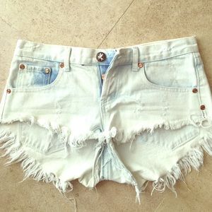 One Teaspoon Jean shorts