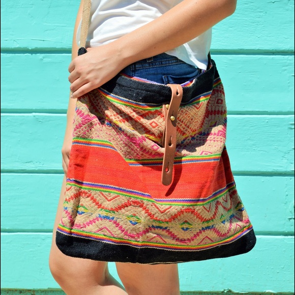 Handbags - SOLD OUT! Spanish Crossbody with Leather Strap