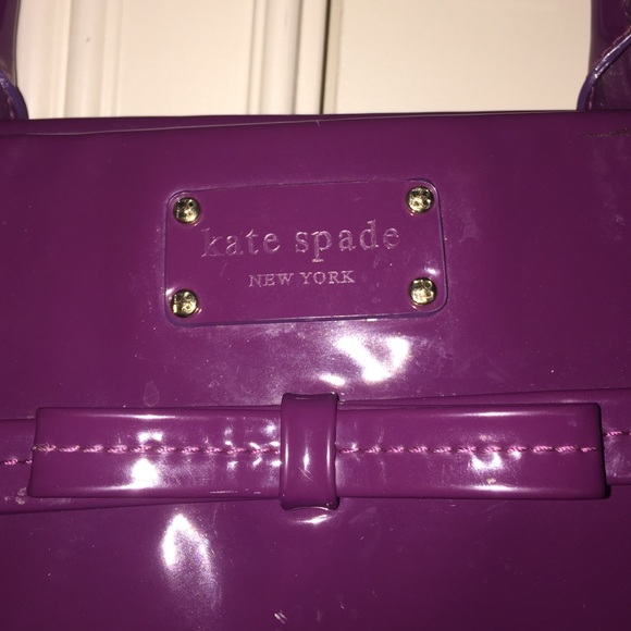 Used Purple Large Kate Spade Purse